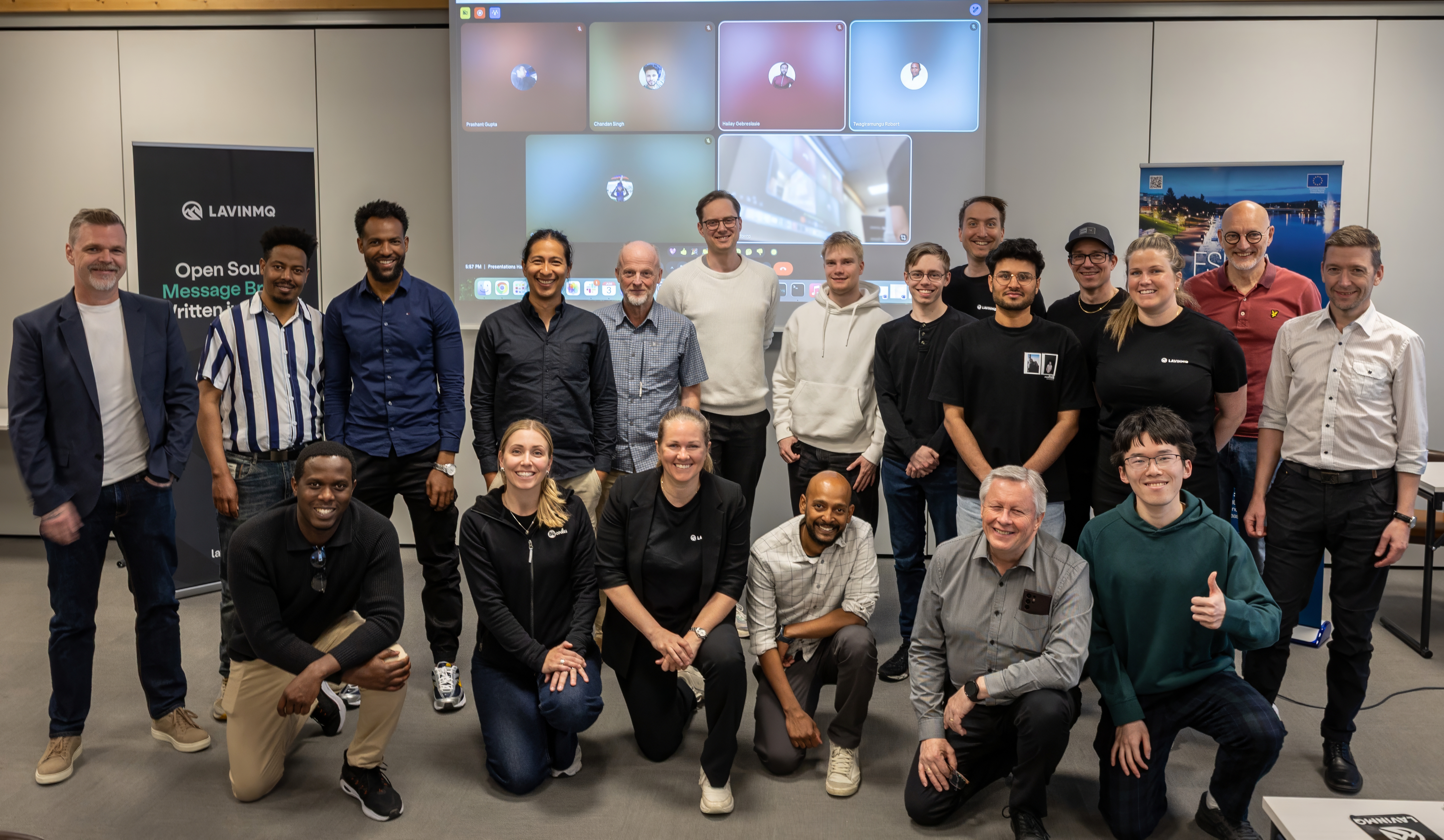 LavinMQ code summit participants