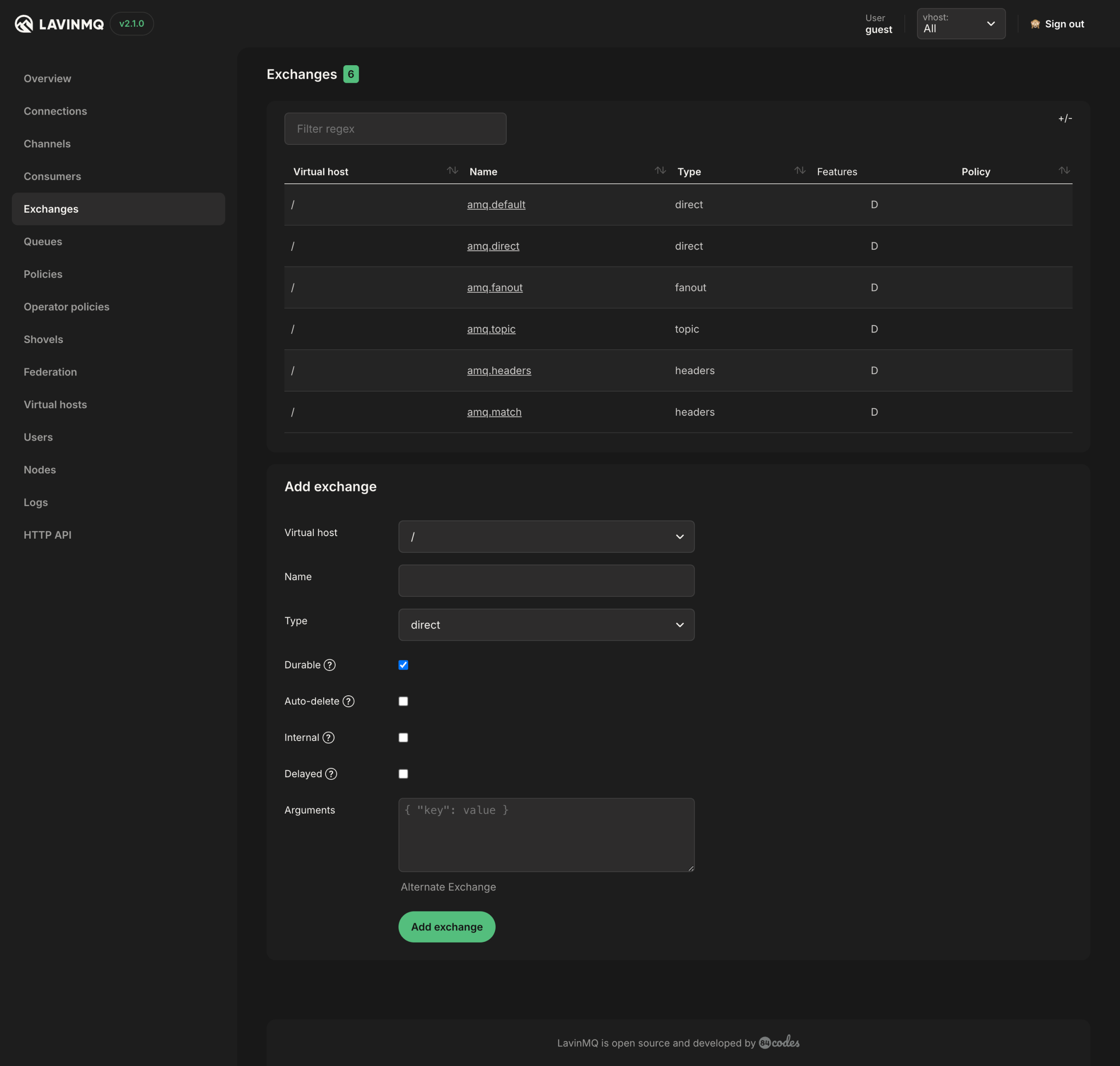 Channel details