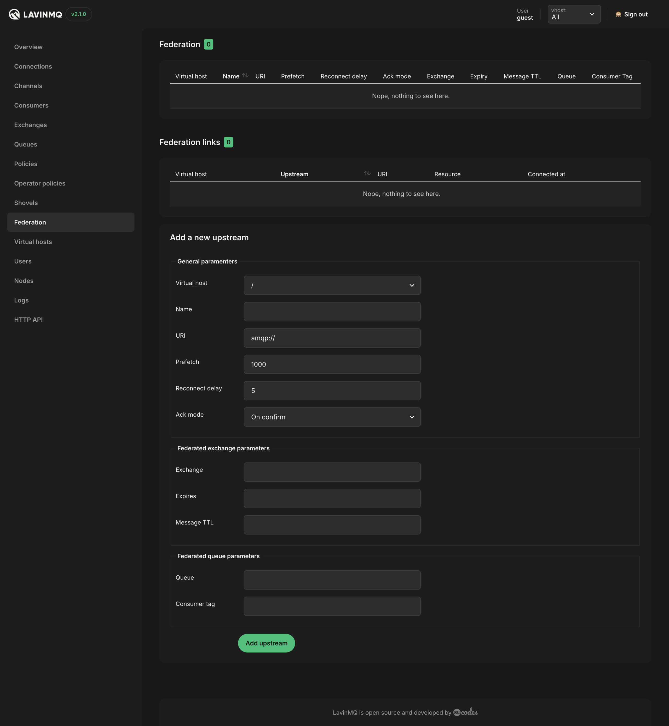 Nodes in LavinMQ